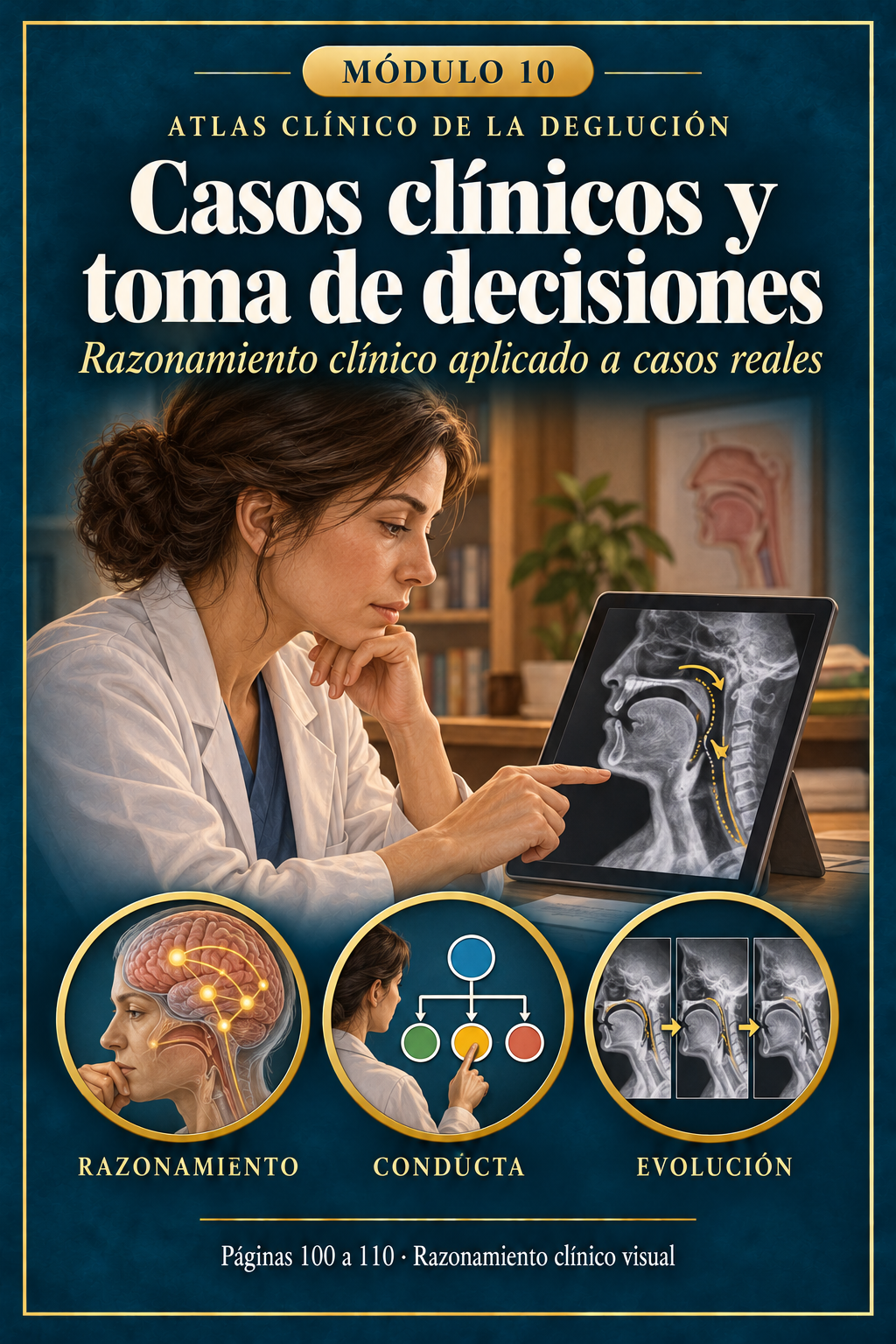 Portada del módulo 10: Casos clínicos y toma de decisiones