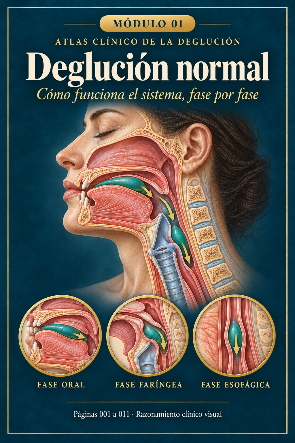 Portada del módulo 01: Deglución normal